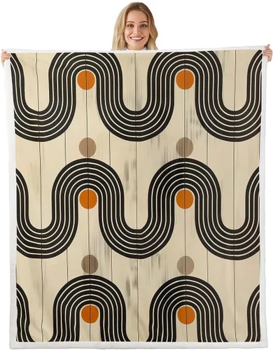 Miniatura 19 de Manfei Billiards - Manta de franela de forro polar de 40 x 50 pulgadas, elegante manta deportiva mullida para sofá, hojas de la suerte para todas