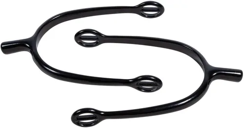 Schneiders FES Ladies Prince of Wales Black Spurs | Accesorio esencial para montar a caballo | Acabado con recubrimiento en polvo negro | Ideal para