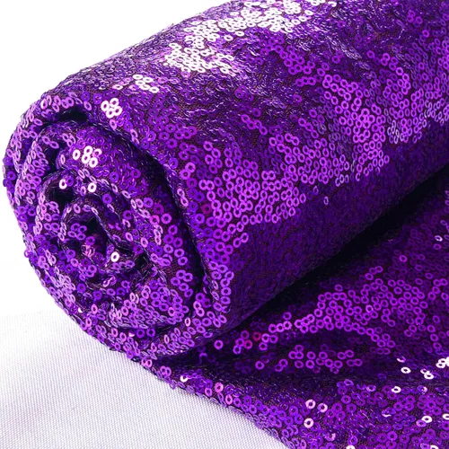 Miniatura 20 de ShinyBeauty Tela de lentejuelas verdes Material de malla de purpurina de 1 yarda para coser vestidos de novia de bricolaje Ropa y ropa de mesa