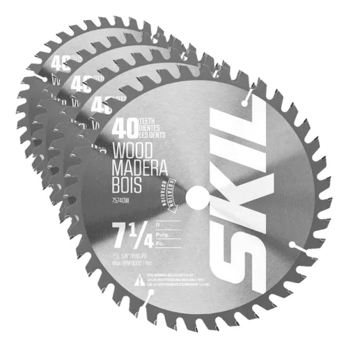 Miniatura 10 de SKIL Sierra circular de 15 amperios, 7-1/4 pulgadas (18.4 cm) con guía láser de haz único - 5280-01