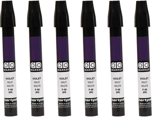 Miniatura 2 de AD Marker The Original Chartpak, Tri-Nib, Violeta, 1 cada uno (P94)