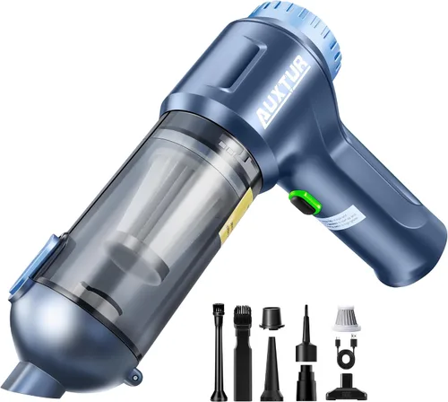 Miniatura 9 de Aspiradora de Mano Inalámbrica-3 en 1 Aspiradora de Coche de Alta Potencia-Motor Sin Escobillas 12000PA, Aspiradoras de Súper Poder