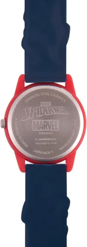 Miniatura 3 de Marvel Spider-Man - Reloj analógico de cuarzo 3D para niños, Azul Patchwork, Movimiento de cuarzo