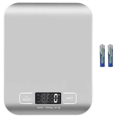 Miniatura 17 de Báscula de envío digital, panel de acero inoxidable, báscula postal portátil precisa para paquetes, pequeñas empresas, cocina, alimentos, hecha a