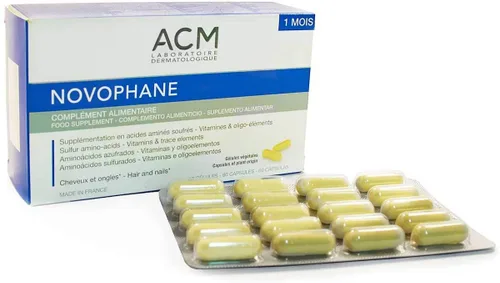 Miniatura 6 de ACM Laboratoire Novophane Caps Anti Hair Loss Alopecia Treatment Nails Fragility Skin Capital