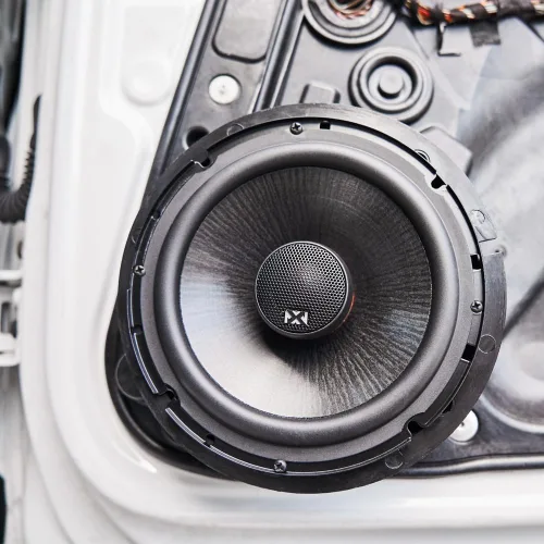 Miniatura 2 de NVX VSP65 - Altavoces para automóvil de 6.5 pulgadas, 600 W máximo, 200 W RMS, coaxial de 2 vías de 6-1/2 pulgadas con tweeters de cúpula de seda