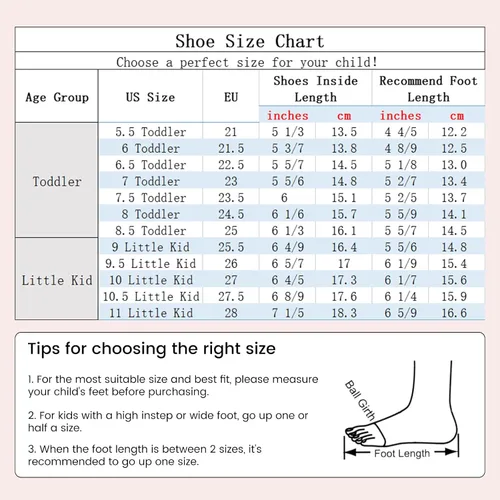 Miniatura 5 de PATPAT Zapatos para niños pequeños con luz LED, zapatos brillantes para niñas, zapatos iluminados para niñas y niños, para Navidad, cumpleaños
