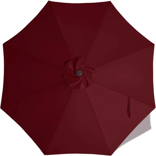 Miniatura 40 de ABCCANOPY - Sombrilla de repuesto para exteriores de 9 pies, apta para patio, con 8 varillas, color caqui