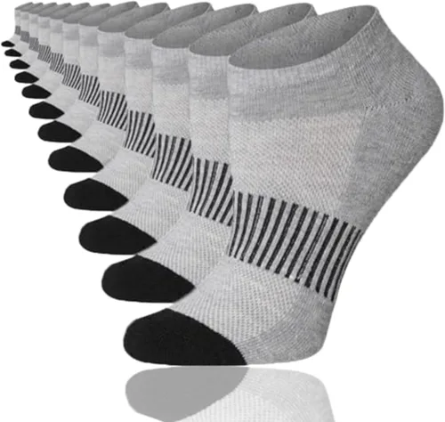 Miniatura 44 de Tipi Toe Women’s 12 Pack Cushioned Low Cut Socks – Breathable, Moisture-Wicking Athletic Comfort for Running & Daily Wear