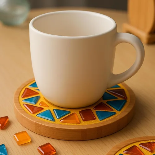 Miniatura 7 de Lechada de mosaico profesional para manualidades, color oro, 7.05 oz, lechada de azulejos de cristal de secado rápido con tecnología