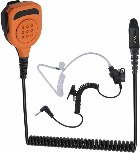 Miniatura 14 de WODASEN Micrófono de altavoz de radio impermeable Walkie Talkie Micrófono de mano para Retevis Ailunce HD1 RT29 RT47 RT47V RT48 RT82 RT83 RT87 NR30