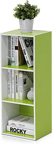 Miniatura 23 de Furinno - Estantería abierta reversible de 5 cubos, color blanco y rosado, 11069WH/PI Blanco/Rosa