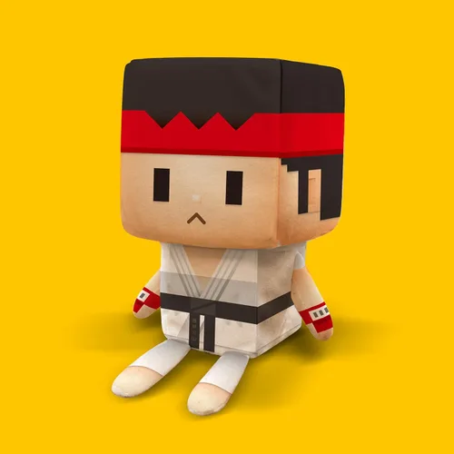 Miniatura 2 de Capcom Street Fighter: Ryu - Peluche de voxenación del 40 aniversario