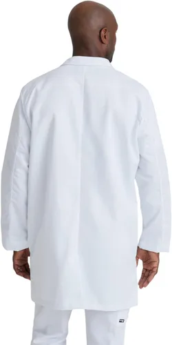 Miniatura 2 de Barco Grey's Anatomy Scrubs Signature - Noah Professional - Abrigo de laboratorio médico de longitud completa de 4 botones de manga larga de 37