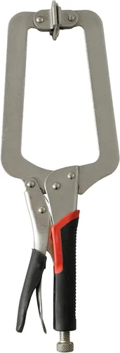 Miniatura 2 de Xiao & Dao Pro 15Iuch Alicates de bloqueo con abrazadera en C con almohadillas giratorias, herramientas de montaje de clips, carpintería