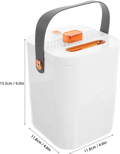 Miniatura 2 de Zerodeko Humidificador USB silencioso con doble rociador y luz nocturna, pequeño humectante portátil de niebla fría para dormitorio, oficina, coche
