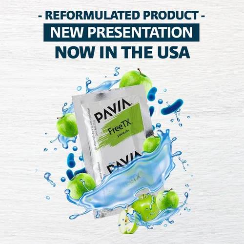 Miniatura 3 de Pavia Bio-Gel de probióticos vivos con fibra FreeTX Probióticos y prebióticos Apoyo digestivo 1 mil millones de cultivos vivos Sabor a