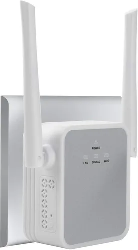 Miniatura 7 de Amplificador de señal TUOSHI actualizado 2025 de 1200 Mbps de alcance WiFi, cubre hasta 5000 pies cuadrados y 35 dispositivos, repetidor WiFi