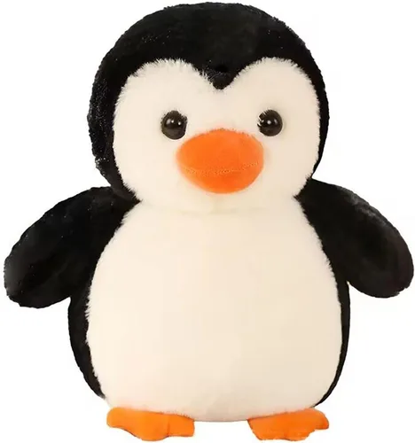 YUKOUQIAN Animal de Peluche Pingüino Lindo Muñeco de Peluche Juguete Suave 8.5" Regalo para Niñas y Niños Cumpleaños Navidad Día del Niño Halloween