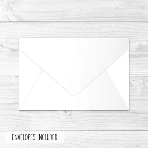 Miniatura 2 de Hadley Designs Tarjetas de agradecimiento para baby shower con sobres, 24 tarjetas de agradecimiento para bebé, regalo de 4 x 6 pulgadas, notas