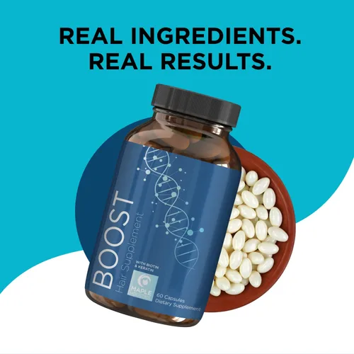 Miniatura 9 de Biotin Champú voluminizador para cabello fino y adelgazante, sin sulfato con aceites de árbol de té y romero, además de vitaminas para el cabello