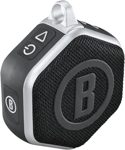 Miniatura 4 de Bushnell Wingman Mini Altavoz Bluetooth GPS negro/plateado con auriculares negros definitivos y cargadores de pared/coche