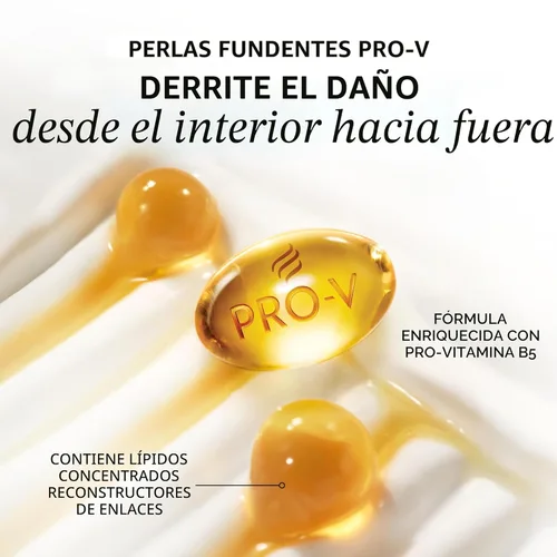 Miniatura 5 de Pantene Miracle Rescue - Acondicionador profundo con perlas Pro-V fundentes – Para cabello seco, dañado o teñido – Humedad y reparación intensa