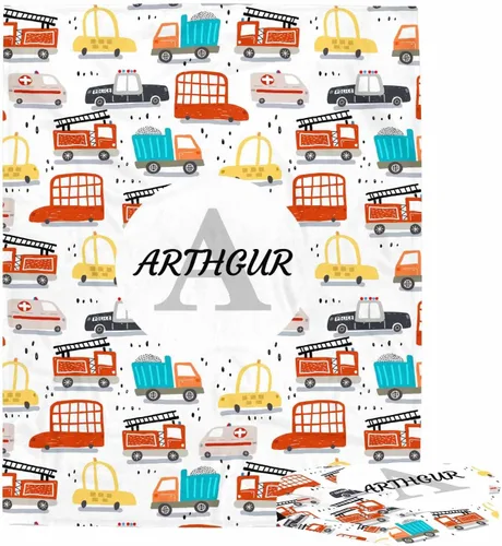 Miniatura 9 de Manta de bebé personalizada, manta de bebé personalizada con nombre para niños y niñas, regalos de bebé para recién nacidos, manta de bebé