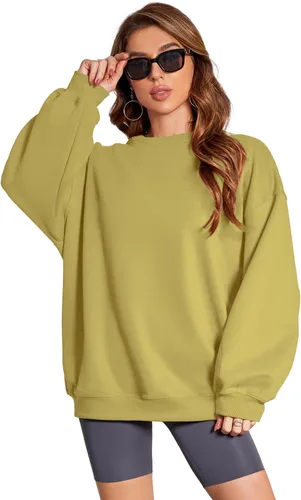 Miniatura 4 de Cloud Oversized Sweatshirt For Women Crewneck Pullover 2024 Fall Fashion Clothes Crew Neck Hoodies Sweaters