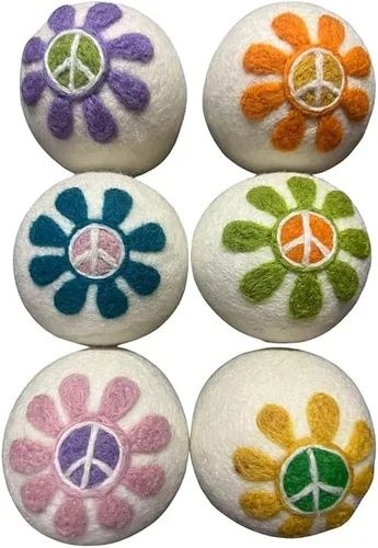 Miniatura 9 de Bolas de secado de lana de calidad Ezhippie - 12 unidades XL - Más de 1000 cargas - Lana orgánica pura - Suavizante de tela natural reutilizable