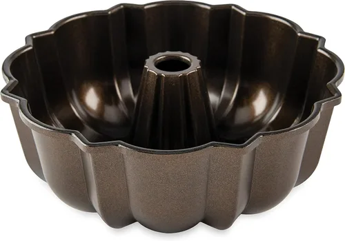 Miniatura 6 de Nordic Ware Bundt Original, 12 tazas, bronce