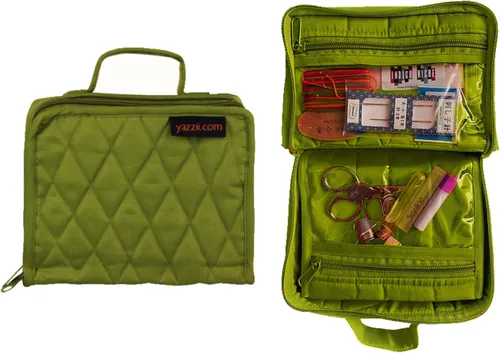 Miniatura 9 de Yazzii Crafters - Mini bolsa organizadora de almacenamiento multiusos para manualidades, cosméticos y joyas