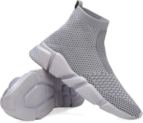 Miniatura 6 de Casbeam Zapatos deportivos para caminar y correr para niños y niñas, transpirables, ligeros, ligeros, a la moda (babero para niños pequeños)
