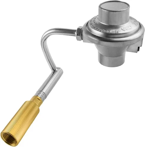 Miniatura 9 de Regulador de parrilla para barbacoa con adaptador de manguera de 5 pies de repuesto para parrillas Coleman Roadtrip, regulador adaptador