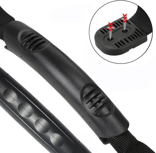 Miniatura 2 de Boncas Asas de transporte de kayak, resistente kit de accesorios de repuesto para kayaks, maleta, equipaje Mango lateral-4PK
