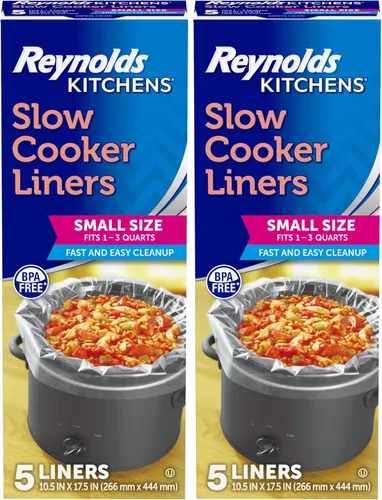 Miniatura 11 de Reynolds Kitchens - Forro para olla de cocción lenta, tamaño regular (se adapta a 2,8 a 7,6 l), 4 unidades (paquete de 12), total 48