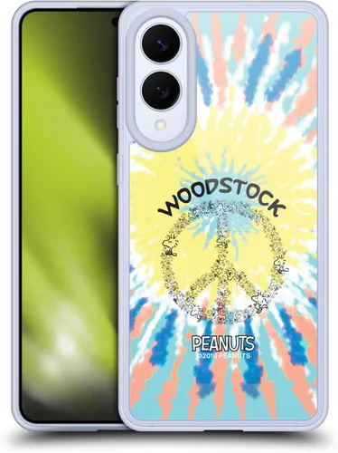 Miniatura 339 de Head Case Designs Funda de gel Woodstock 50th con licencia oficial de Peanuts Snoopy Guitar 1969 [protección de grado militar] compatible