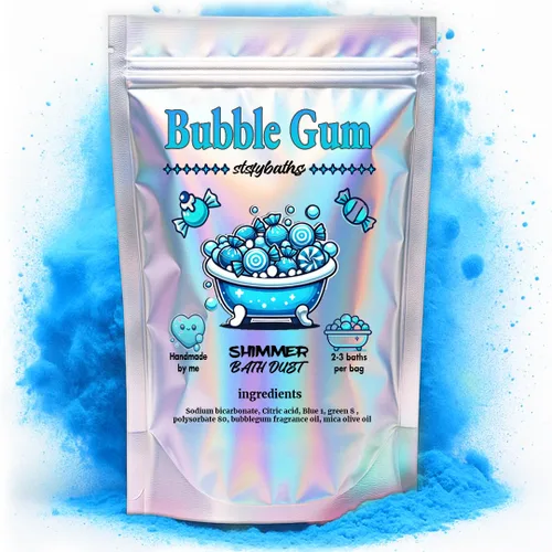Miniatura 8 de Bomba de baño con brillo de lavanda morada en una bolsa, bombas de baño perfumadas hechas a mano para mujeres, niños y hombres, bombas de baño a