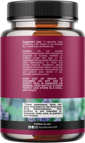 Miniatura 9 de Suplemento completo de menopausia herbaria para mujeres, cápsulas de equilibrio hormonal femenino sin soja para sudores nocturnos, sofocos y cambios