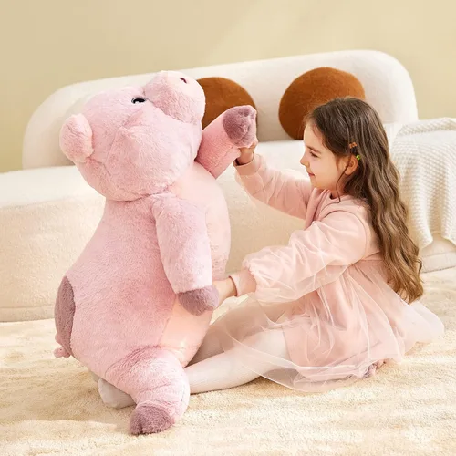 Miniatura 2 de IKASA Juguete de peluche de cerdo gigante, juguetes grandes de 30 pulgadas, regalos para niños, niñas, niños, novia y niños