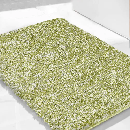 Miniatura 16 de Alfombra de baño beige extra larga de 59.1 x 23.6 pulgadas, alfombra de baño grande de microfibra lanuda antideslizante, absorbente, extra suave