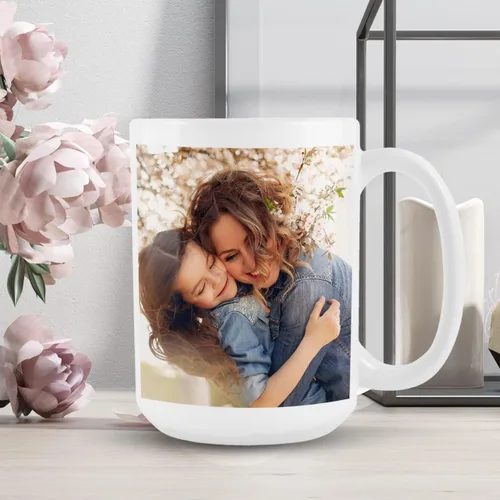 Miniatura 2 de Taza de café personalizada – Taza de cerámica personalizada con foto, texto o logotipo, taza de té Taza personalizada con imagen o mensaje Idea