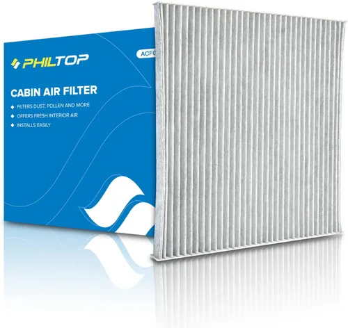 Miniatura 18 de PHILTOP Filtro de aire de cabina, reemplazo para CF9846A, Prius 2001-2009, Sienna LE 2004-2009, 4Runner 2003-2009, filtro de cabina Premium ACF016