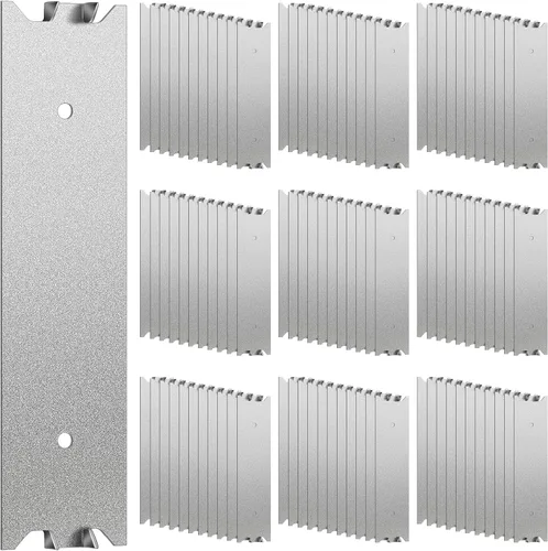 Miniatura 8 de Therwen 30 piezas de accesorios para clavos de madera de 6 x 1.5 pulgadas, placa protectora de cable de metal, herrajes de seguridad para muebles