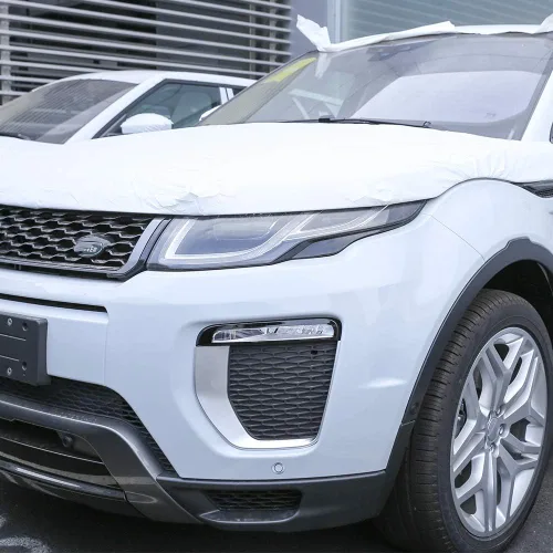 Miniatura 3 de Marco de lámpara antiniebla delantera ABS para Landrover Range Rover Evoque HSE Dynamic 2016 – 2017 accesorios de coche