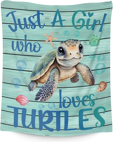 Miniatura 19 de Manta de tortuga marina, suave, mullida y cálida, manta pequeña de 30 x 40 pulgadas para sofá, oficina, bonita manta rosa para niños