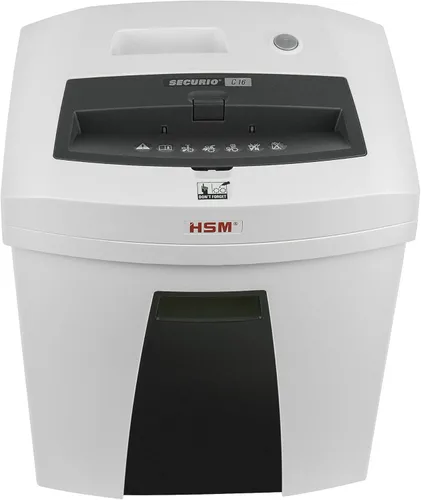 Miniatura 4 de HSM SECURIO C16s, trituradora de 16 a 18 hojas, corte en tiras, capacidad de 6.6 galones