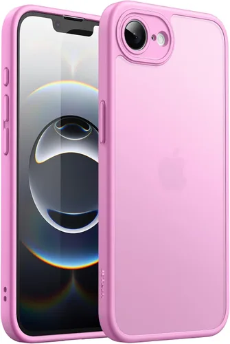 Miniatura 27 de JETech Funda mate para iPhone 17 de 6.3 pulgadas, protección contra caídas de grado militar, carcasa trasera translúcida esmerilada minimalista