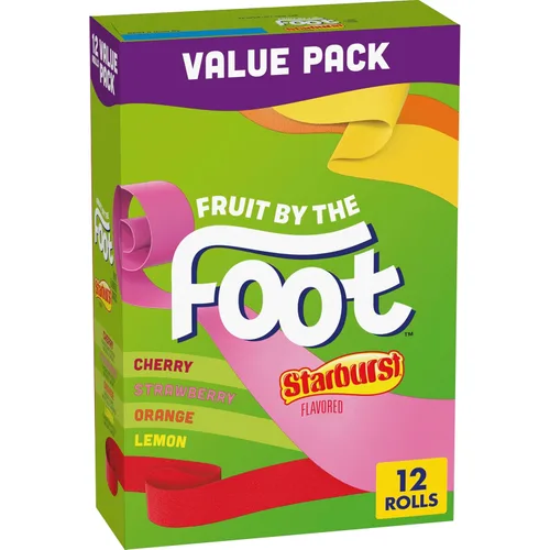 Miniatura 22 de Fruit by the Foot Snacks con sabor a frutas, Starburst, paquete variado, 6 unidades (paquete de 8)