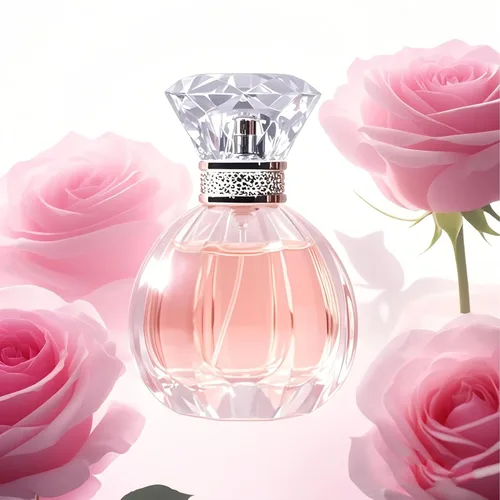 Perfume floral fresco para mujer, fragancia diaria en la oficina, aroma ligero y dulce sin polvo, 1.7 oz/1.7 fl oz Eau de Parfum Spray (rosa)
